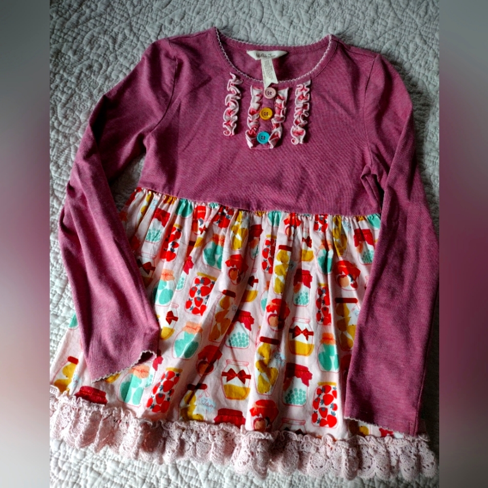 Matilda Jane long sleeve top Girls Sz. 8